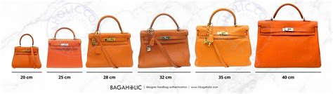 hermes cinhetic bag size|hermes handbag size chart.